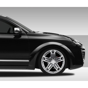 2003-2006 Porsche Cayenne Eros Version 1 Wide Body Front Fender Flares - 2 Piece - image 1
