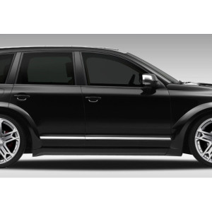 2003-2006 Porsche Cayenne Eros Version 1 Wide Body Side Skirts Rocker Panels - 2 Piece - image 1