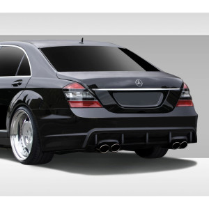 2007-2009 Mercedes S Class W221 Eros Version 3 Rear Bumper - 1 Piece - image 1