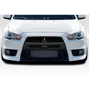 2008-2017 Mitsubishi Lancer Evo X V2 Front Bumper - 1 Piece - image 1