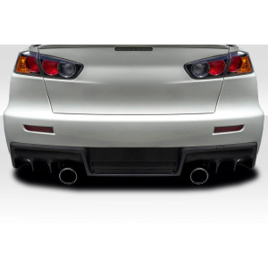 2008-2017 Mitsubishi Lancer Evo X V2 Rear Bumper - 1 Piece - image 1