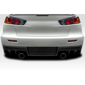 2008-2017 Mitsubishi Lancer Evo X V2 Rear Bumper - 1 Piece - image 1