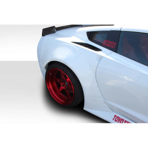 2014-2019 Chevrolet Corvette C7 Gran Veloce Wide Body Rear Fender Flares- 2 Piece - image 1