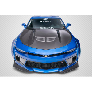 2016-2023 Chevrolet Camaro DriTech Grid Hood - 1 Piece - image 1