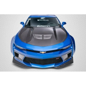 2016-2023 Chevrolet Camaro Grid Carbon Fiber Hood - image 1