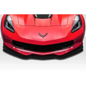 2014-2019 Chevrolet Corvette C7 GT Concept Front Lip Under Air Dam Spoiler - 1 Piece - image 1