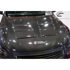 2008-2015 Infiniti G Coupe G37 Q60 GT Concept Hood - 1 Piece - image 1