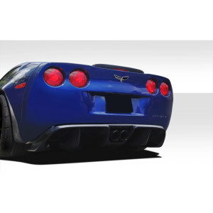 2005-2013 Chevrolet Corvette C6 Duraflex GT Racing Rear Diffuser - 5 Piece - image 1