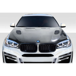 2015-2019 BMW X6 F16 / X6M F86 Carbon AF-1 Hood ( CFP ) - 1 Piece - image 1