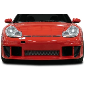 1999-2001 Porsche 911 Carrera 996 C2 C4 GT3-R Look Wide Body Front Bumper - 1 Piece - image 1