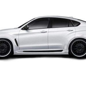 2015-2019 BMW X6 F16 / X6M F86 AF-1 Side Splitters ( GFK ) - 2 Piece - image 1