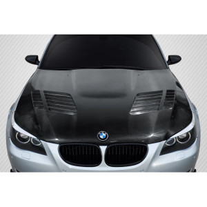 2004-2010 BMW 5 Series E60 4DR Carbon Creations GTR Look Hood - 1 Piece - image 1