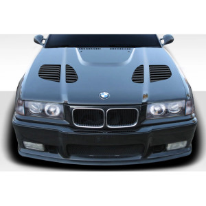 1992-1998 BMW 3 Series M3 E36 2DR GTR Hood - 1 Piece - image 1
