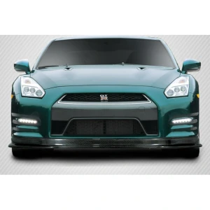 2012-2016 Nissan GTR HK Carbon Fiber Front Lip - image 1