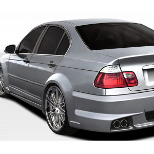 1999-2005 BMW 3 Series E46 4DR Duraflex I-Design Wide Body Rear Fender Flares - 2 Piece - image 1