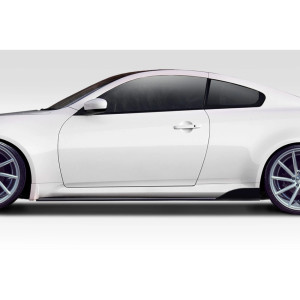 2008-2015 Infiniti G Coupe 2DR G37 Q60 L-Sport Side Splitters - 2 Piece - image 1