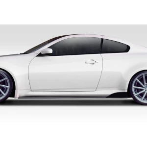 2008-2015 Infiniti G Coupe 2DR G37 Q60 L-Sport Side Splitters - 2 Piece - image 1
