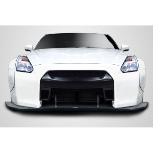 2009-2016 Nissan GT-R R35 LBW Front Splitter - 1 Piece - image 1