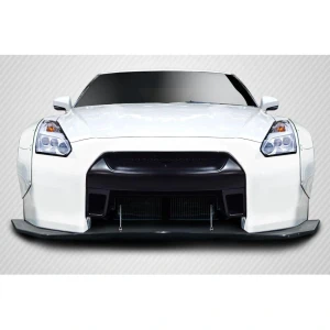 2009-2016 Nissan GTR LBW Carbon Fiber Front Lip - image 1
