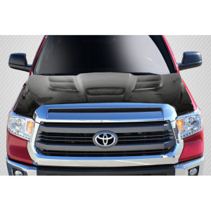 2014-2021 Toyota Tundra Carbon Creations Viper Look Hood - 1 Piece - image 1