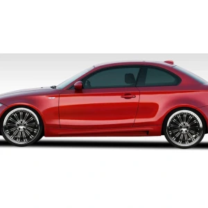 2008-2013 BMW 1 Series E82 E88 M Sport Look Side Skirts Rocker Panels - 2 Piece - image 1