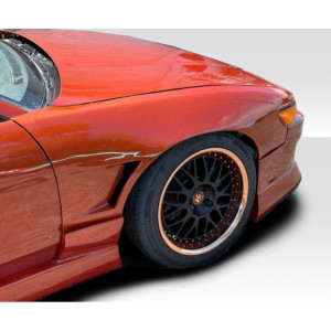 1989-1994 Nissan Silvia S13 Duraflex M-1 Sport Fenders (+30mm)- 2 Piece - image 1