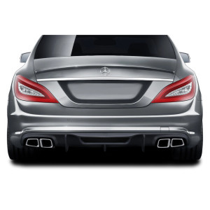 2012-2018 Mercedes W218 CLS63 AF-1 Rear Diffuser ( GFK ) - 1 Piece - image 1