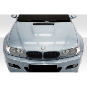 2002-2005 BMW 3 Series E46 4DR M3 Look Hood - 1 Piece - image 1
