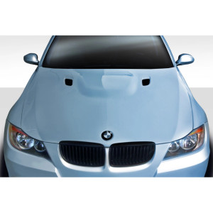 2006-2008 BMW 3 Series E90 4DR M3 Look Hood - 1 Piece - image 1
