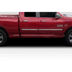 2009-2018 Dodge Ram Quad Cab Duraflex MP-R Side Skirts Rocker Panels - 6 Piece - image 1