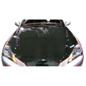 2010-2012 Hyundai Genesis OEM Look Carbon Fiber Hood - image 1