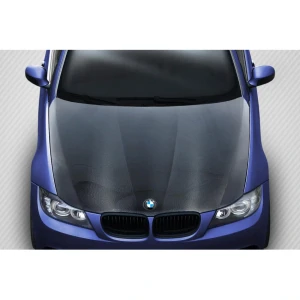 2009-2011 BMW 3 Series OEM Look Carbon Fiber Hood - image 1