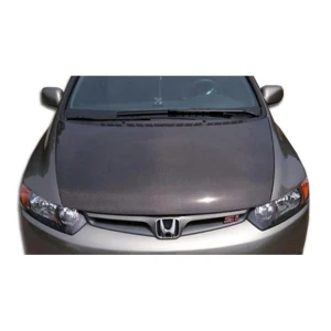 2006-2011 Honda Civic OEM Look Carbon Fiber Hood - image 1