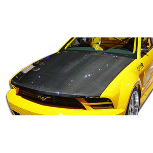 2005-2009 Ford Mustang Carbon Creations OEM Look Hood - 1 Piece - image 1