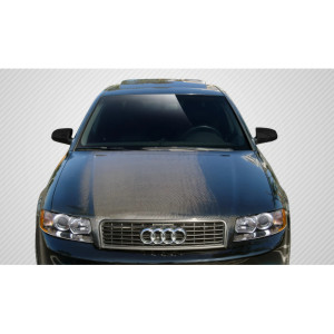 2002-2005 Audi A4 B6 S4 Carbon Creations OEM Look Hood - 1 Piece - image 1