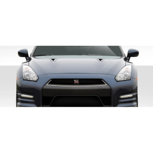 2009-2016 Nissan GT-R R35 Duraflex OEM Facelift Look Conversion Front Grille - 1 Piece (S) - image 1