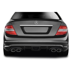 2008-2011 Mercedes C Class W204 / C63 AF-1 Rear Diffuser ( GFK ) - 1 Piece - image 1