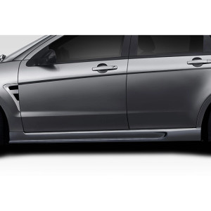 2008-2011 Ford Focus 4DR Duraflex Piranha Side Skirts Rocker Panels - 2 Piece - image 1