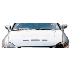 1993-1997 Honda Del Sol Duraflex Predator Hood - 1 Piece - image 1
