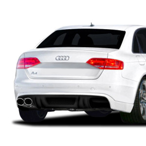 2009-2012 Audi A4 B8 4DR R-1 Rear Diffuser - 1 Piece - image 1