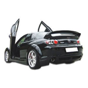 2004-2008 Mazda RX-8 Duraflex R-Speed Rear Lip Under Spoiler Air Dam - 1 Piece - image 1