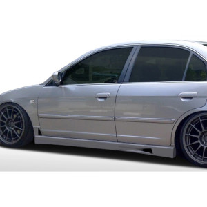 2001-2005 Honda Civic 4DR R34 Side Skirts Rocker Panels - 2 Piece - image 1