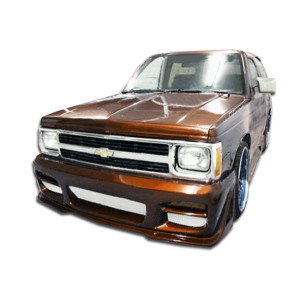 1982-1993 Chevrolet S-10 Blazer GMC Jimmy Duraflex R34 Front Bumper - 1 Piece - image 1