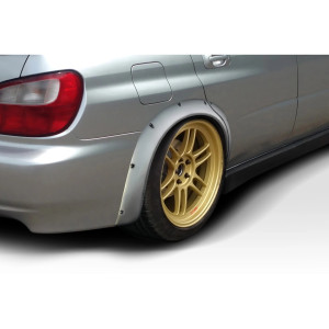 2004-2007 Subaru Impreza WRX 4DR Duraflex Race Rear Fender Flares - 4 Piece - image 1