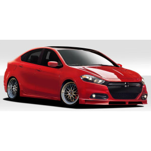 2013-2016 Dodge Dart Duraflex Racer Body Kit (dual exhaust) - 4 Piece - image 1