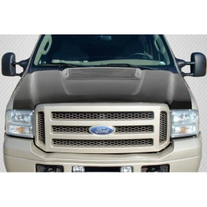 1999-2007 Ford Super Duty Raptor Look Carbon Fiber Hood - image 1
