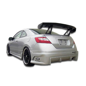 2006-2011 Honda Civic 2DR Raven Rear Bumper - 1 Piece - image 1