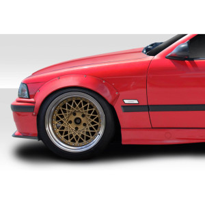 1992-1998 BMW 3 Series E36 Duraflex RBS Front Fender Flares - 2 Piece - image 1