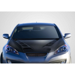 2010-2012 Hyundai Genesis Coupe 2DR Carbon Creations DriTech RS-1 Hood - 1 Piece - image 1