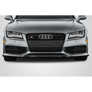2012-2015 Audi A7 S Line Carbon Fiber Front Lip - image 1
